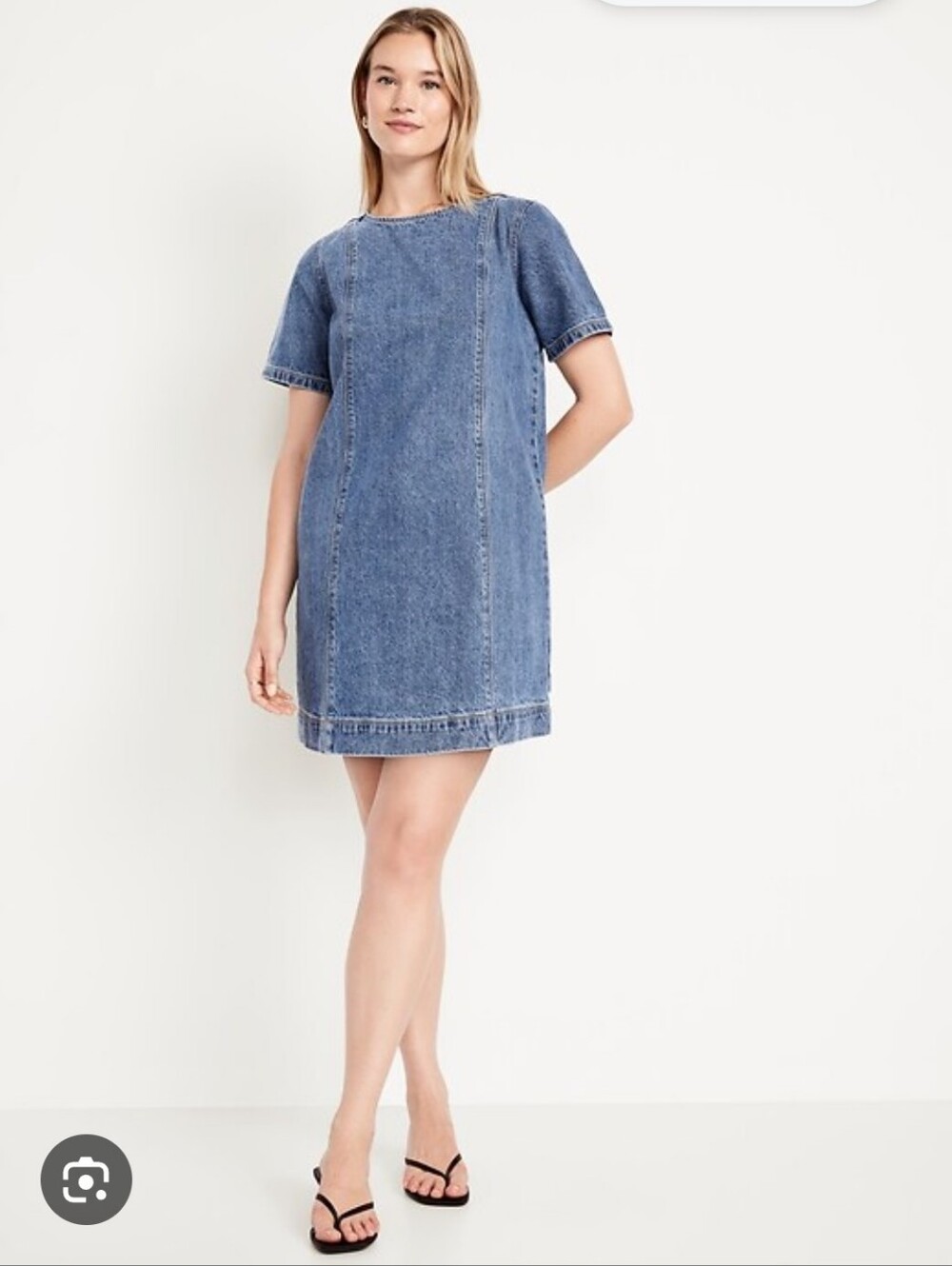 Old Navy Women’s Plus Size 2x: Blue Denim Mini Dress